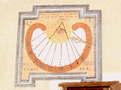 Cadran solaire  Cervires, Hautes Alpes