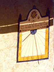 Cadran solaire au Bez ,  Hautes Alpes