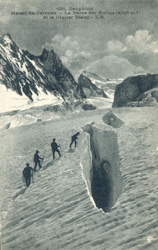 Massif du Pelvoux - La Barre des Ecrins (4.103 m) et le Glacier Blanc