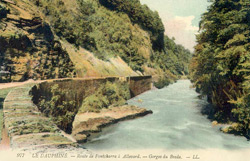 Route de Pontcharra à Allevard - Gorges du Bréda