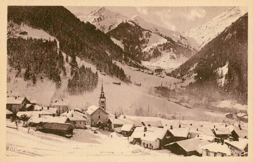 BEAUFORT (Savoie) en Hiver