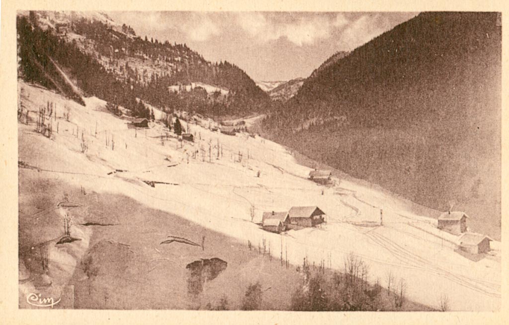 BEAUFORT-sur-DORON (Savoie) en Hiver