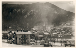 BEAUFORT (Savoie) sous la neige