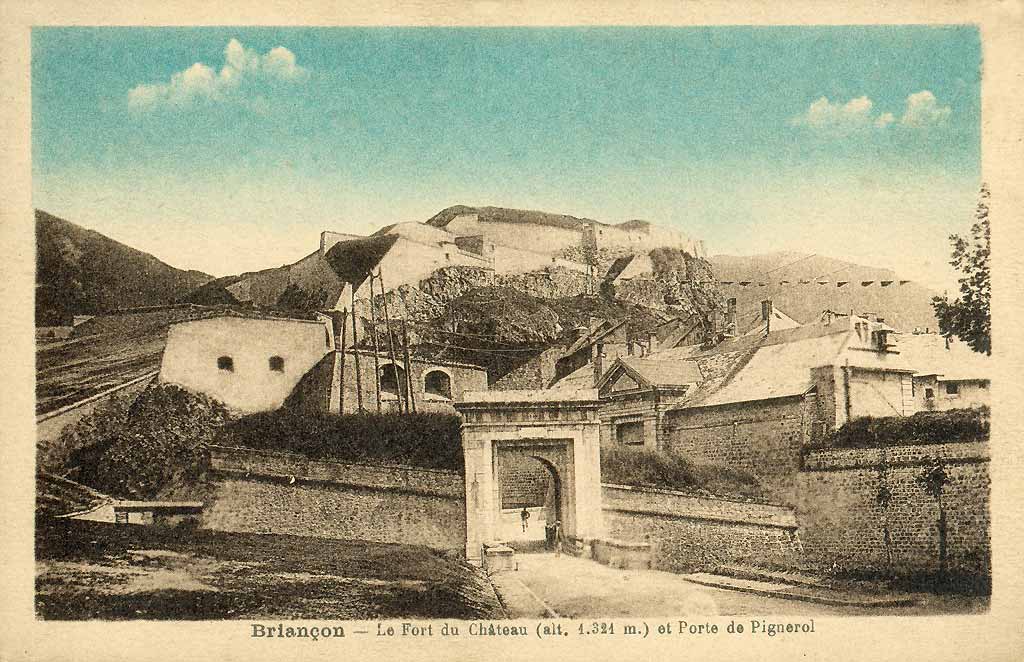 Briançon - Le Fort du Château (alt. 1.321 m) et Porte de Pignerol
