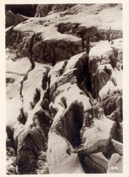 Crevasses du Glacier de Planpansière