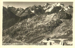 Chalet du Galibier (2545) La Meije (3982) et Les Ecrins (4103)